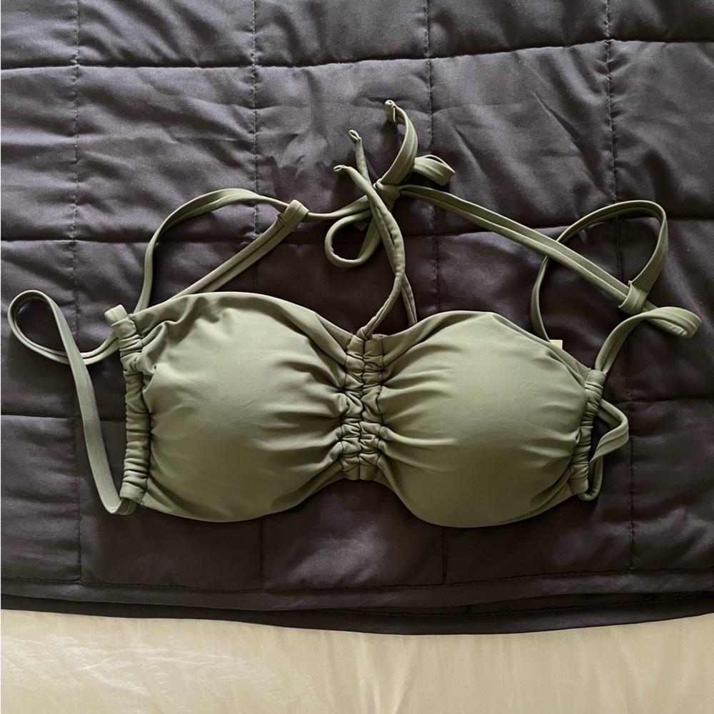 Aerie Green Bathing suit top